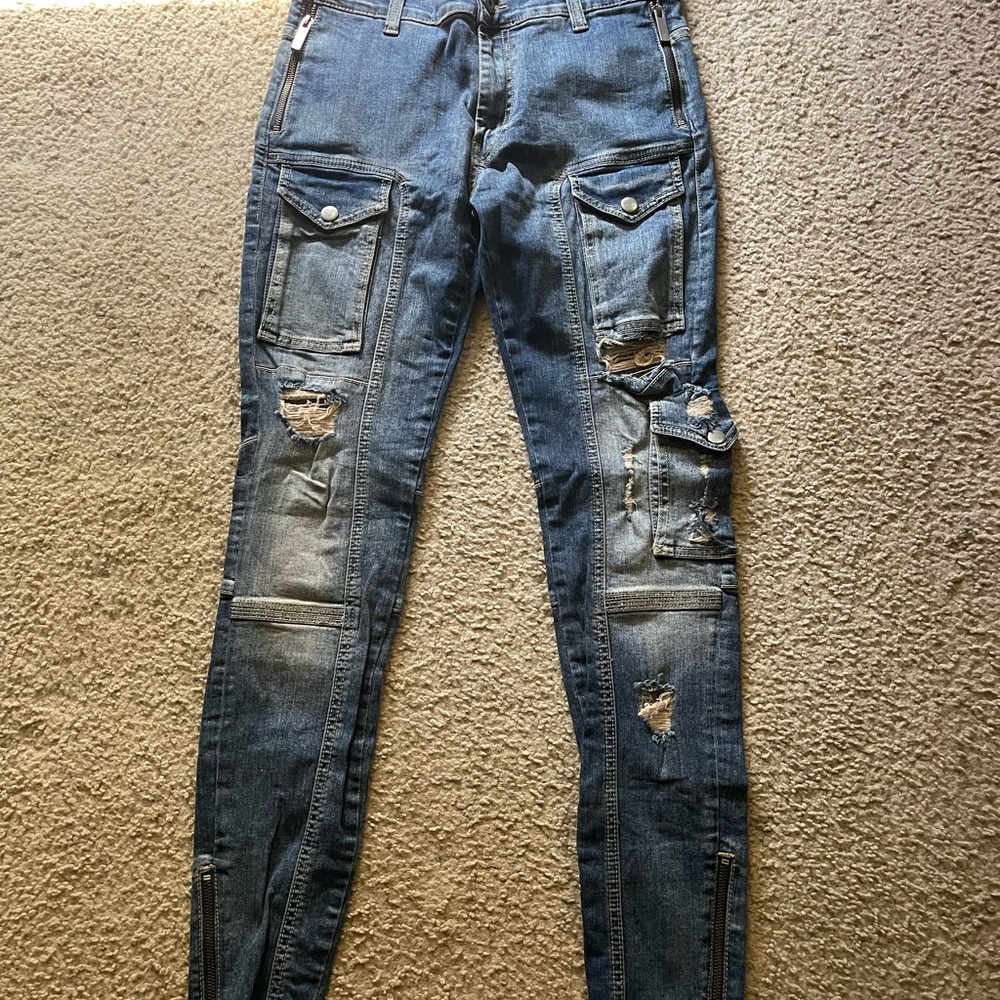 Violent Rose Skinny Jeans